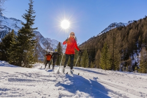 Family Cross Country Skiing
