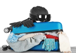 Packed Ski Bag