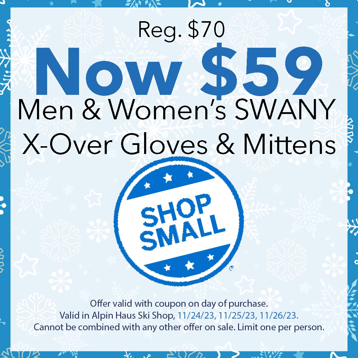 Small Business Saturday Swany
