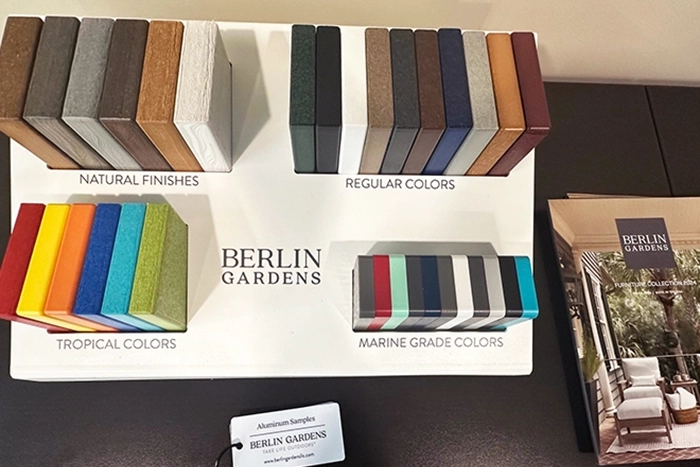 Alpin Haus Patio Swatches