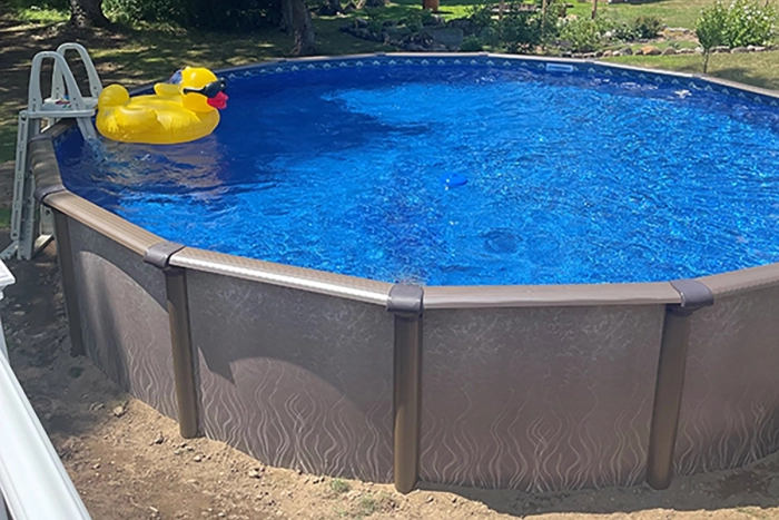 Above Ground Pool with float